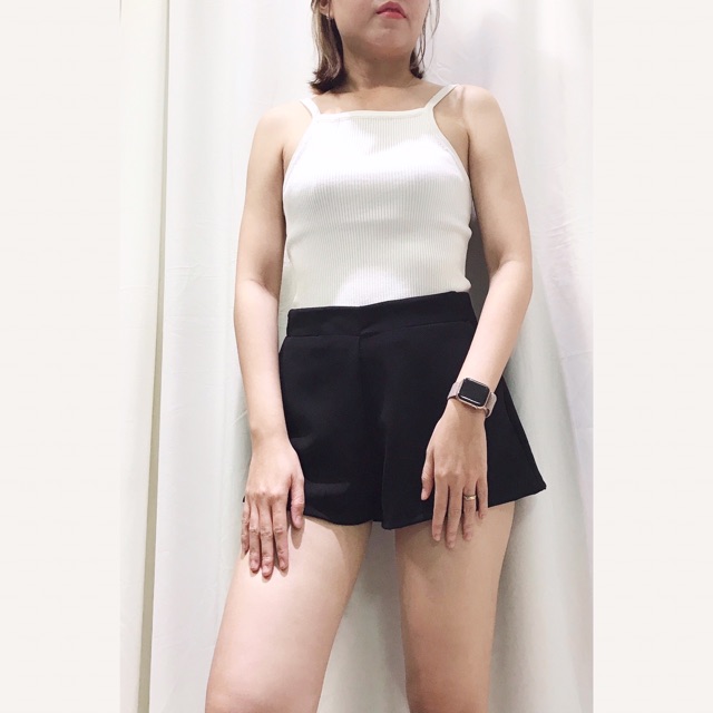 Áo len 2 dây nhiều màu+ quần short basic