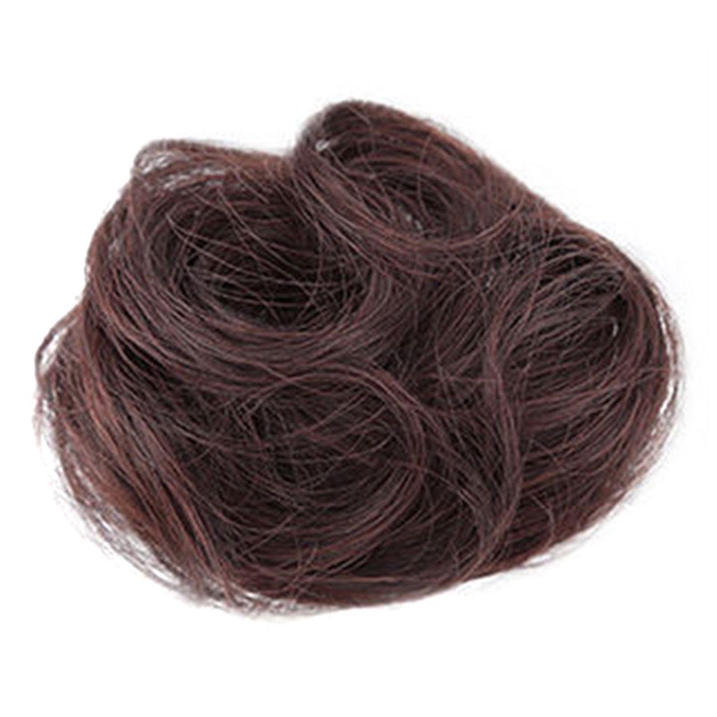 Búi Tóc Giả Bằng Sợi Tổng Hợp Co Giãn Thời Trang Dành Cho Nữ