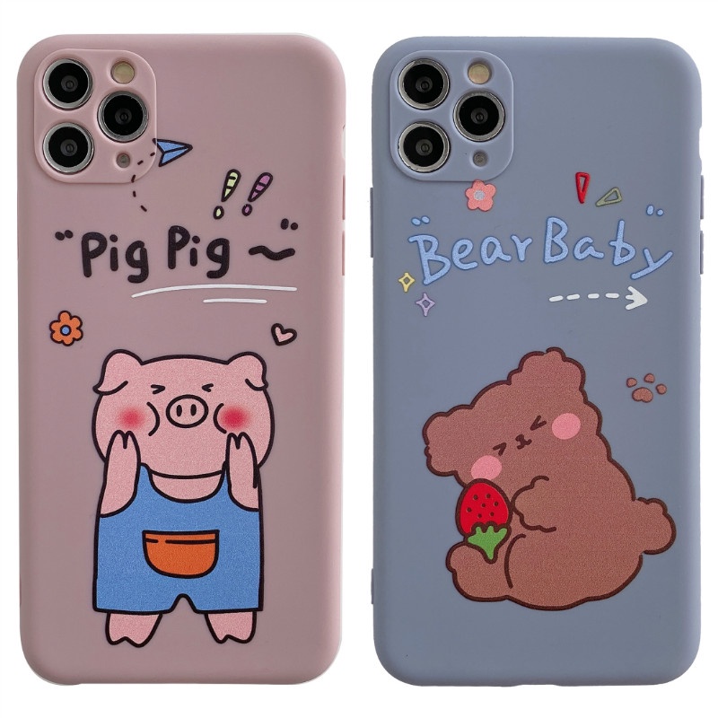 iPhone 6 6S plus 7 8 plus 11 11promax 12 12pro 12promax X XS XR XSMAX 11pro 12Mini Silicone Shockproof Case | BigBuy360 - bigbuy360.vn
