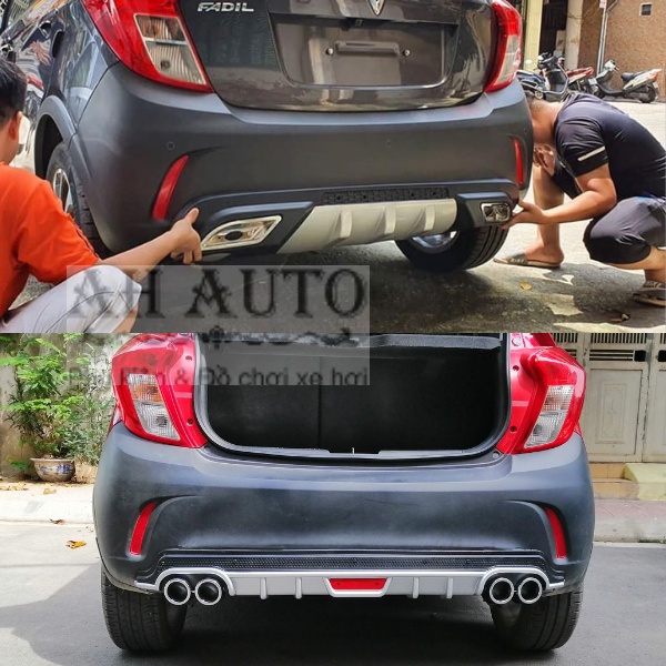 Lippo, Lip Chia Pô,Ốp Cản Sau Cho xe Fadil Hàng Cao Cấp Loại 1