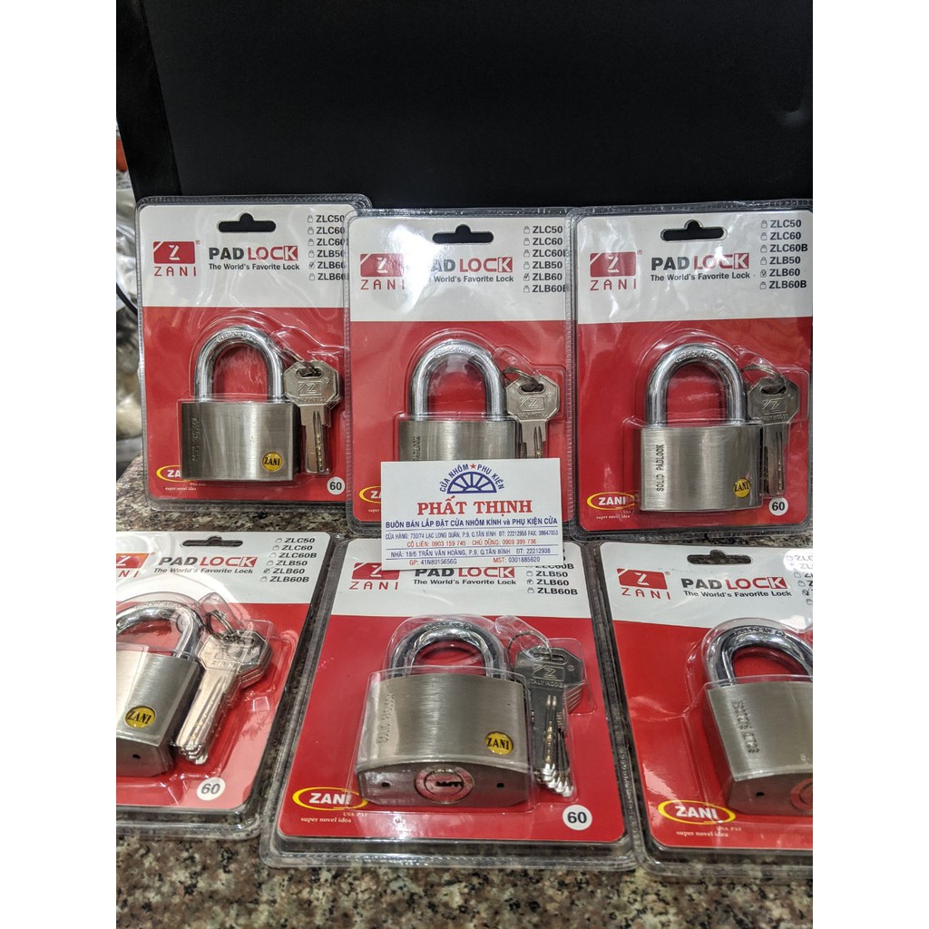 PHỤ KIỆN CHÍNH HÃNG KHÓA BÓP ZANI ZLB50