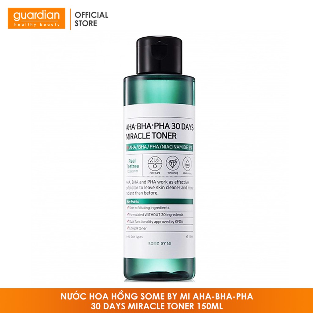 Nước Hoa Hồng Some By Mi AHA-BHA-PHA 30 Days Miracle Toner 150ml