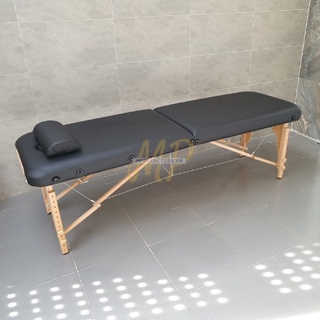 Giường vali phun xăm chân gỗ loại 1