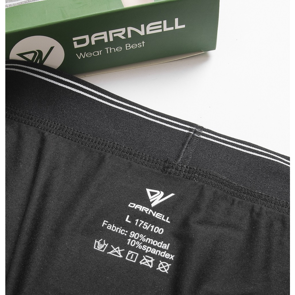 Quần lót nam boxer DARNELL sợi cotton organic cao cấp siêu thoáng khí mềm mại DN177