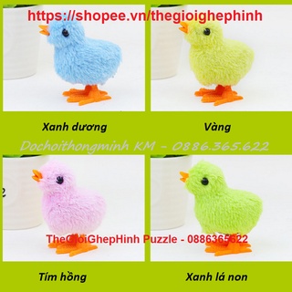 Gà dây cót, con gà vặn dây cót đồ chơi cho bé