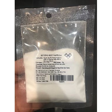bột vani 20g