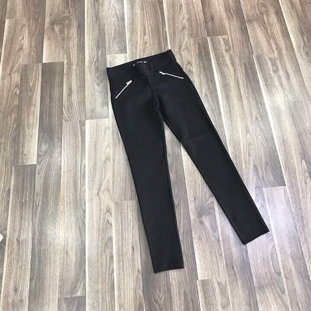 Quần legging Zara khoá chéo