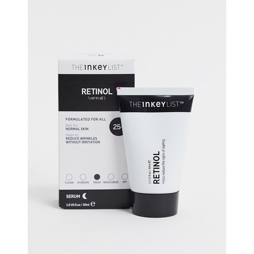 [Auth- Full Bill]Tinh chất lão hóa The Inkey List Retinol Serum 30ml - The Inkey List Retinol