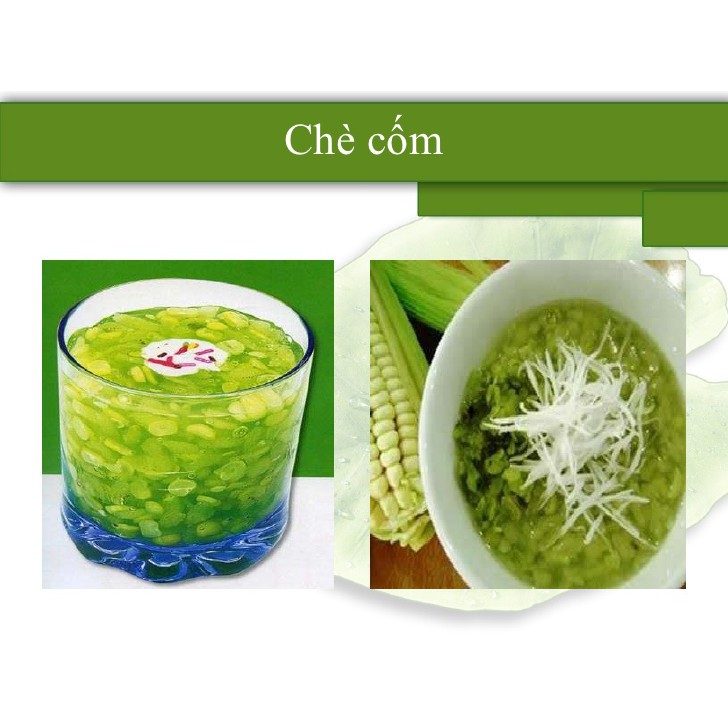 500g cốm xanh nấu chè thơm ngon loại 1