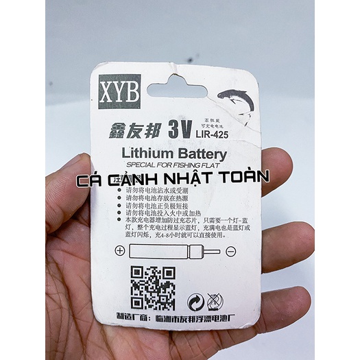 BỘ SẠC PIN PHAO ĐIỆN CÂU ĐÊM PHAO CÂU CÁ XBY LIR 425
