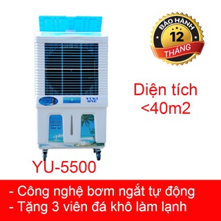 [CÔNG NGHỆ MỚI NHẤT]Quạt điều hoà hơi nước 70L YU-5500 - HÀNG TỒN GIÁ RẺ , BẢO HÀNH 1 NĂM
