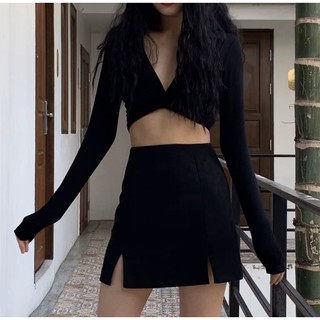 Chân Váy Xẻ Tôn Dáng (ELLE SKIRT)