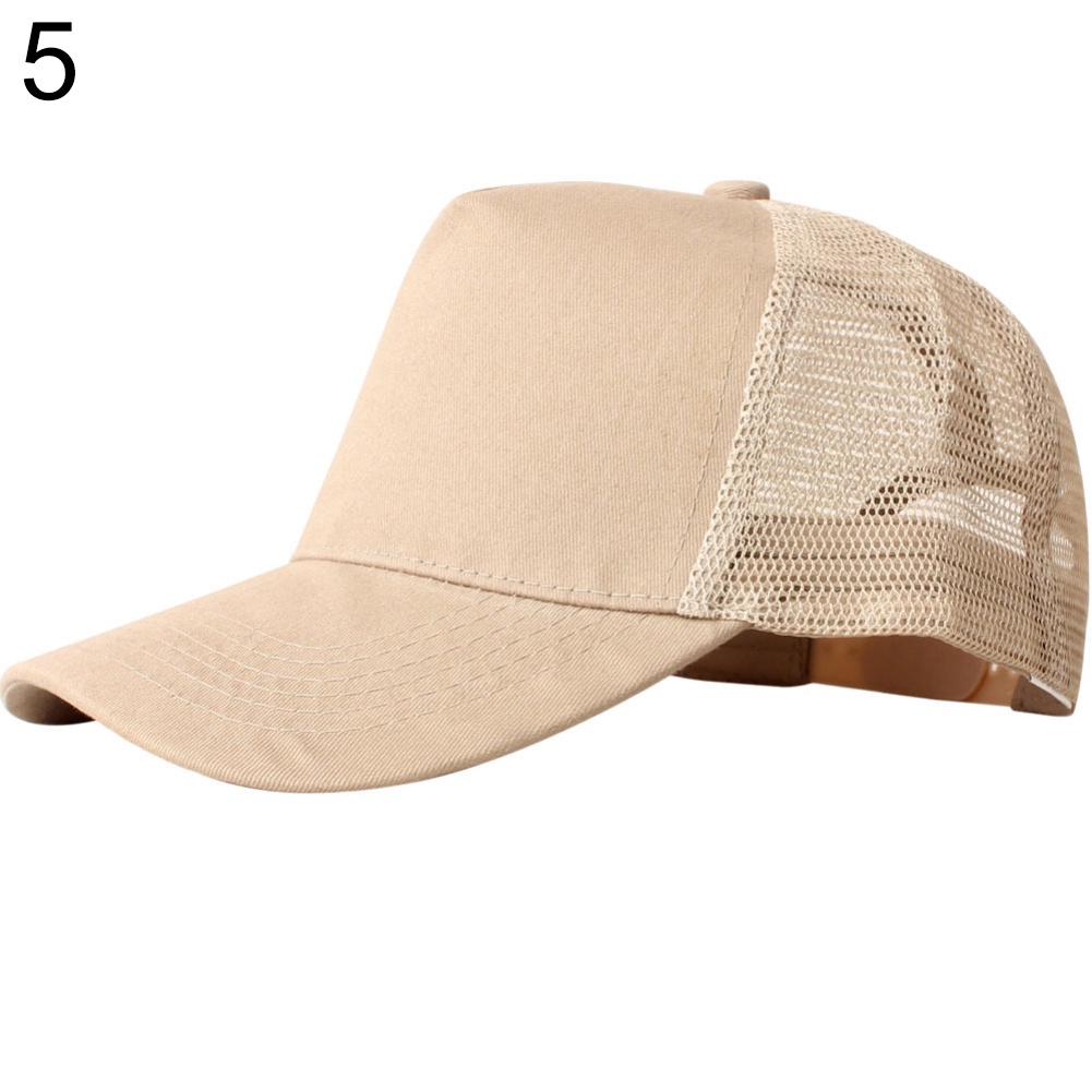 Nón lưỡi trai phối lưới thoáng khí thời trang