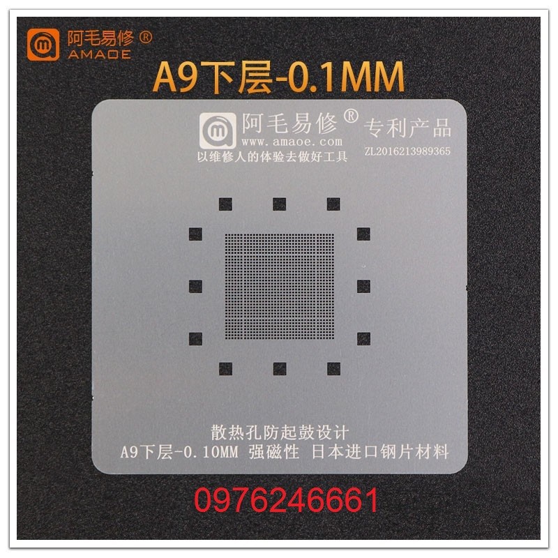 Vỉ CPU A9 cho đế hút nam châm