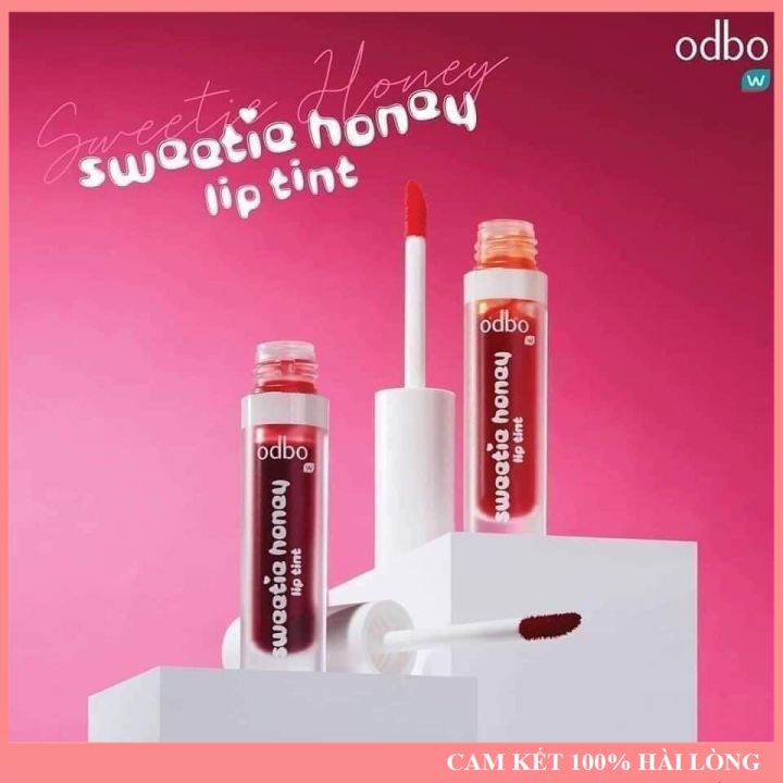 Son Odbo Sweetie Honey Lip Tint Son Lâu Trôi Giúp Giữ Ẩm Cho Đôi Môi