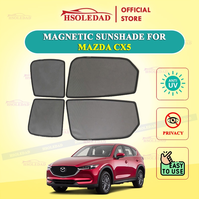 Rèm che nắng nam châm cho xe Mazda CX5, bộ 4 tấm cho 4 cửa, hàng loại 1 cao cấp nhất, vừa khít kính