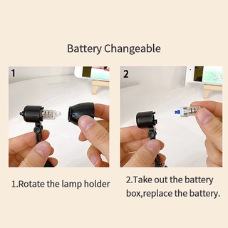 Đèn LED Đọc Sách Mini Có Thể Gấp Gọn