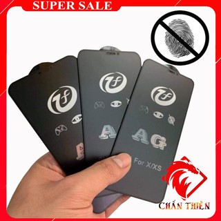 [Có iphone12] Kính Cường Lực Chống Vân Tay AG Iphone Đủ Mã Full Màn