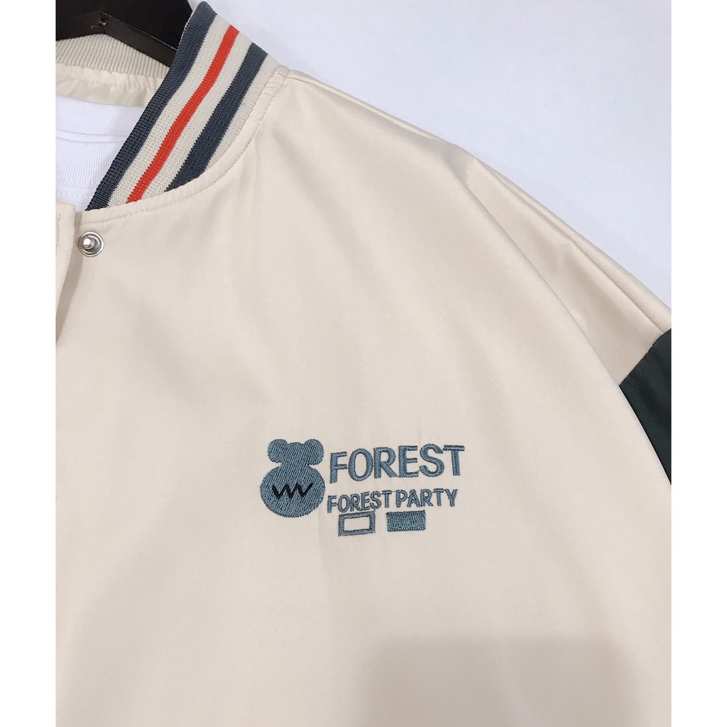 Áo Khoác BOMBER GẤU FOREST Ulzzang Unisex 1hitshop