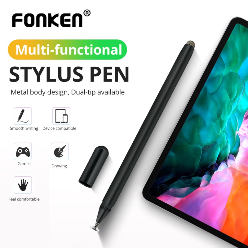 Bút chì FONKEN stylus thông minh 2 trong 1 phổ thông dùng vẽ lên máy tính bảng/điện thoại thông minh Android