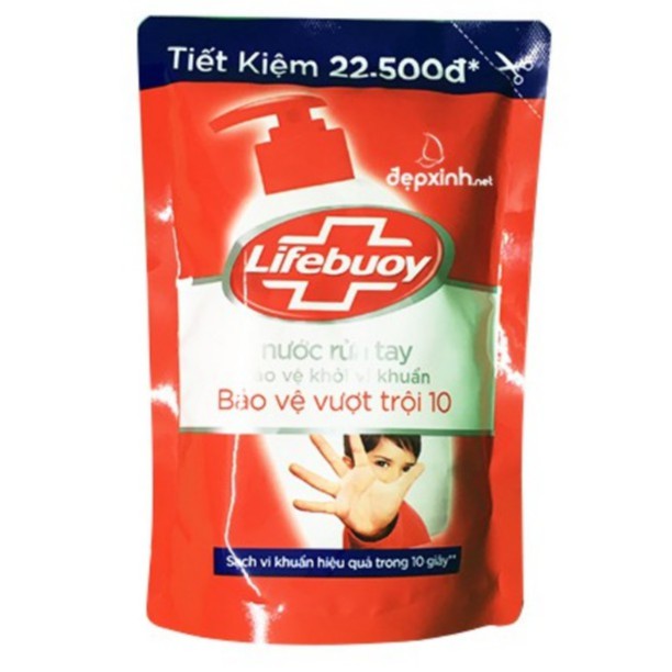 Túi nước rửa tay  Lifebuoy 450g