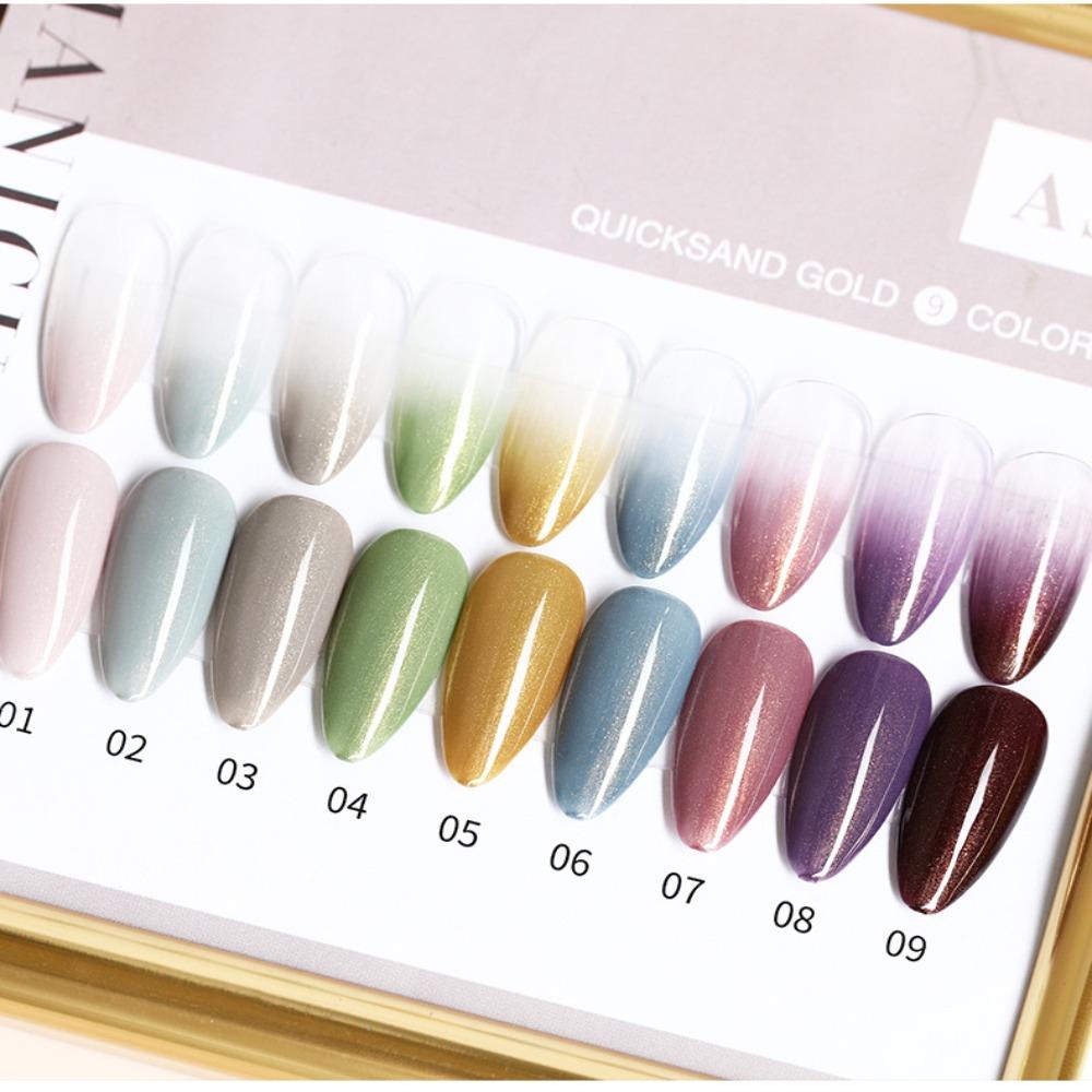 Sơn Móng Tay Dạng Gel 15ml Tự Làm Thời Trang|Kim Tuyến Lấp Lánh Dùng Để Trang Trí Móng Nghệ Thuật