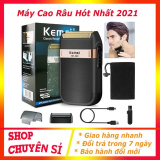 Máy cạo râu,cạo khô cao cấp kemei model km 2024 - hót nhất 2021