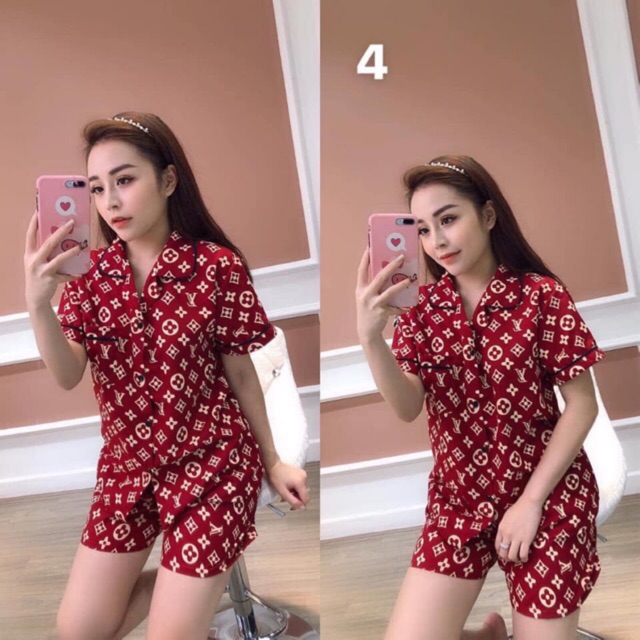 Bộ ngủ Pijama LV siêu chất