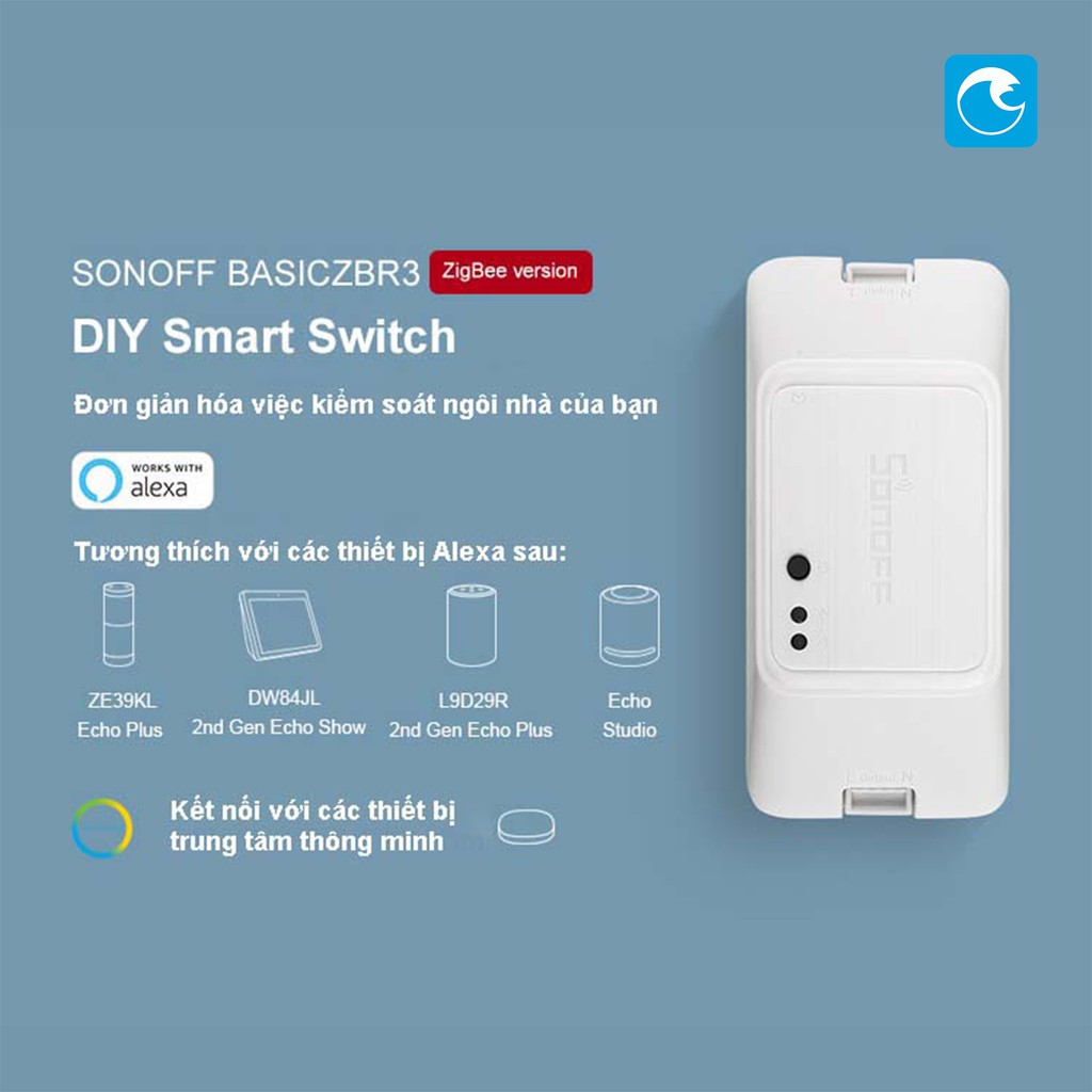 Công tắc zigbee thông minh Sonoff BASICZBR3