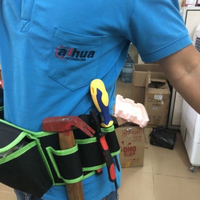 Đai kỹ thuật hông tiện lợi, đeo khoan,kìm búa, có ngăn đựng vít, siêu bền, tiện lợi | BigBuy360 - bigbuy360.vn
