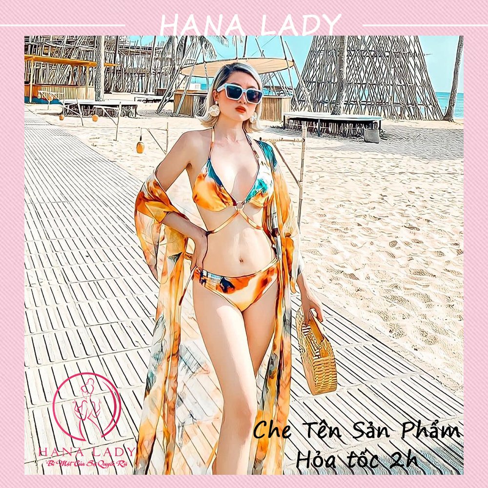 Bikini 2 mảnh kèm choàng - Đồ bơi nữ đi biển resort sang chảnh sexy gợi cảm BN130