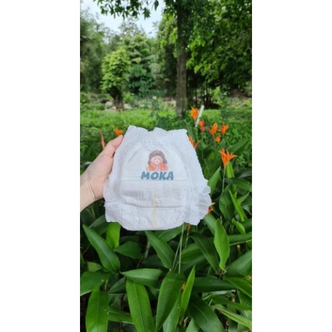 Bỉm quần /tã dán MOKA 50 miếng đủ size S M L Xl XXL XXXL [siêu thấm hút]