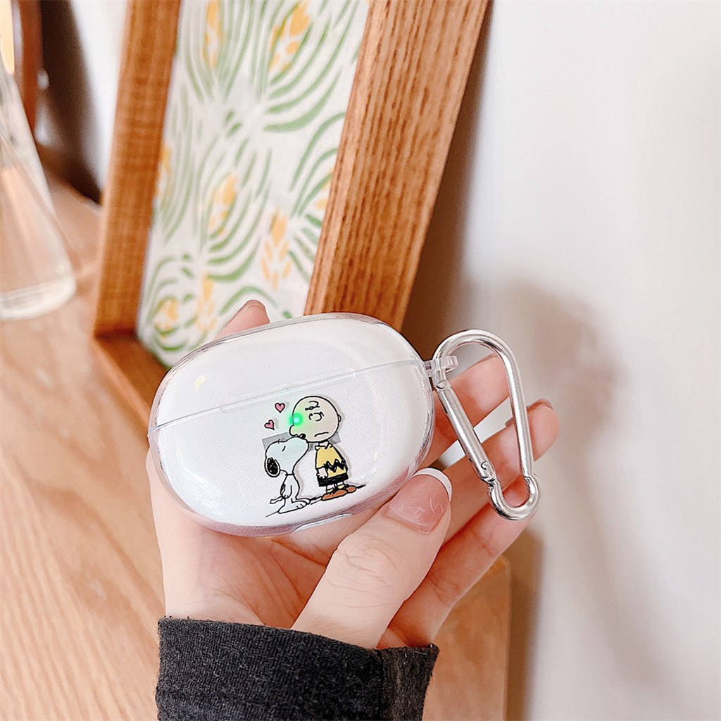 Vỏ Bảo Vệ Hộp Sạc Tai nghe không dây Lenovo LP5 Bằng TPU Mềm Hình Hoạt Hình Snoopy/Patman/Patbob/Patman