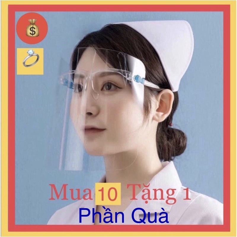 Kính gọng chống giọt bắn Face Shield an toàn cho cả gia đình
