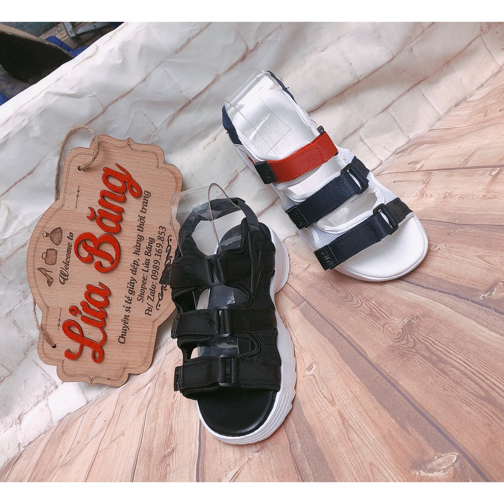 Sandal nữ xuân hè SDFL đế cao 2 màu