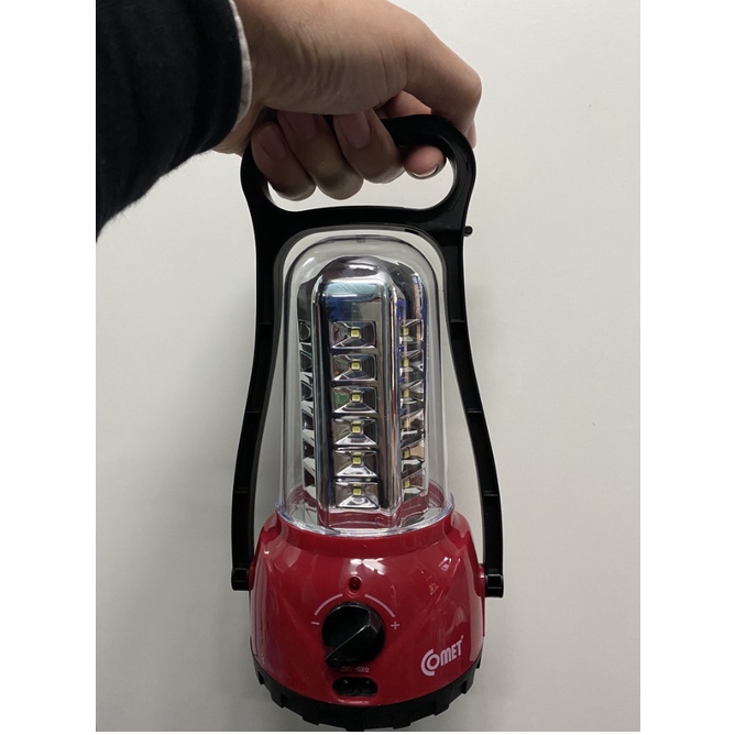 Đèn Sạc Led Comet CM8517 3.6W xoay 180 độ, có tay cầm, móc treo, điều chỉnh độ sáng