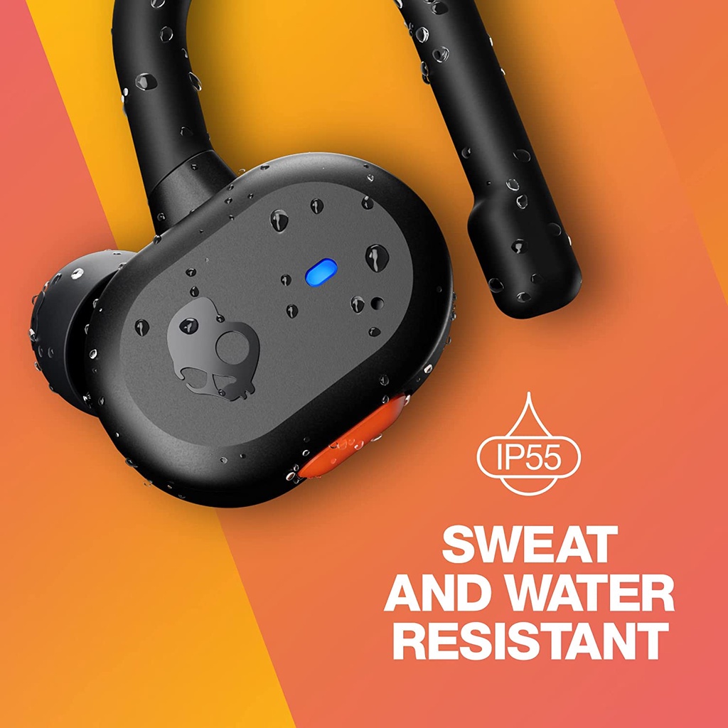 [HÀNG MỚI 2022 -  VOUCHER 100K] Tai nghe Skullcandy Push Active True Wireless, Voice Control, Skull iQ - Hàng chính hãng