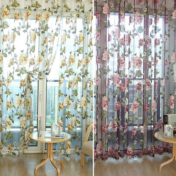 Vải tuyn màu tím hàng đầu cho Rèm cửa sổ sang trọng cho Phòng khách Phòng bếp Phòng ngủ Tấm rèm cửa sổ Phòng điều trị