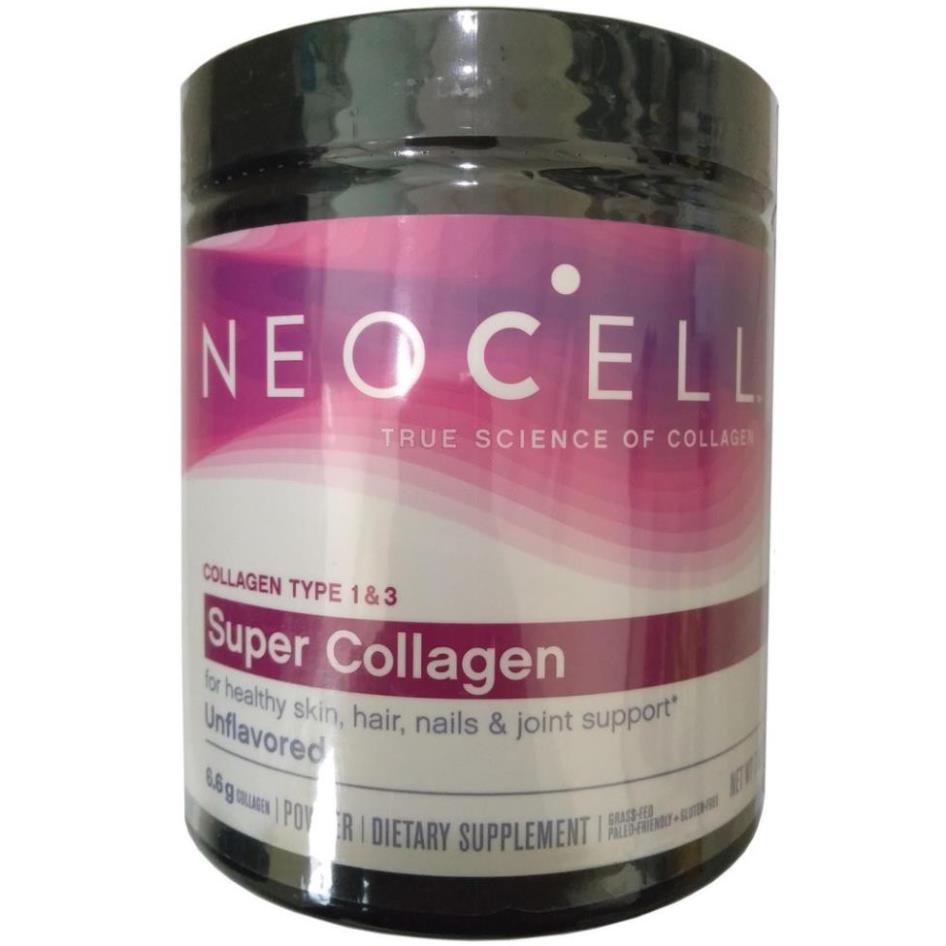 Super Collagen Neocell Dạng Bột 6600 Mg 7oz 198 Gr mẫu mới