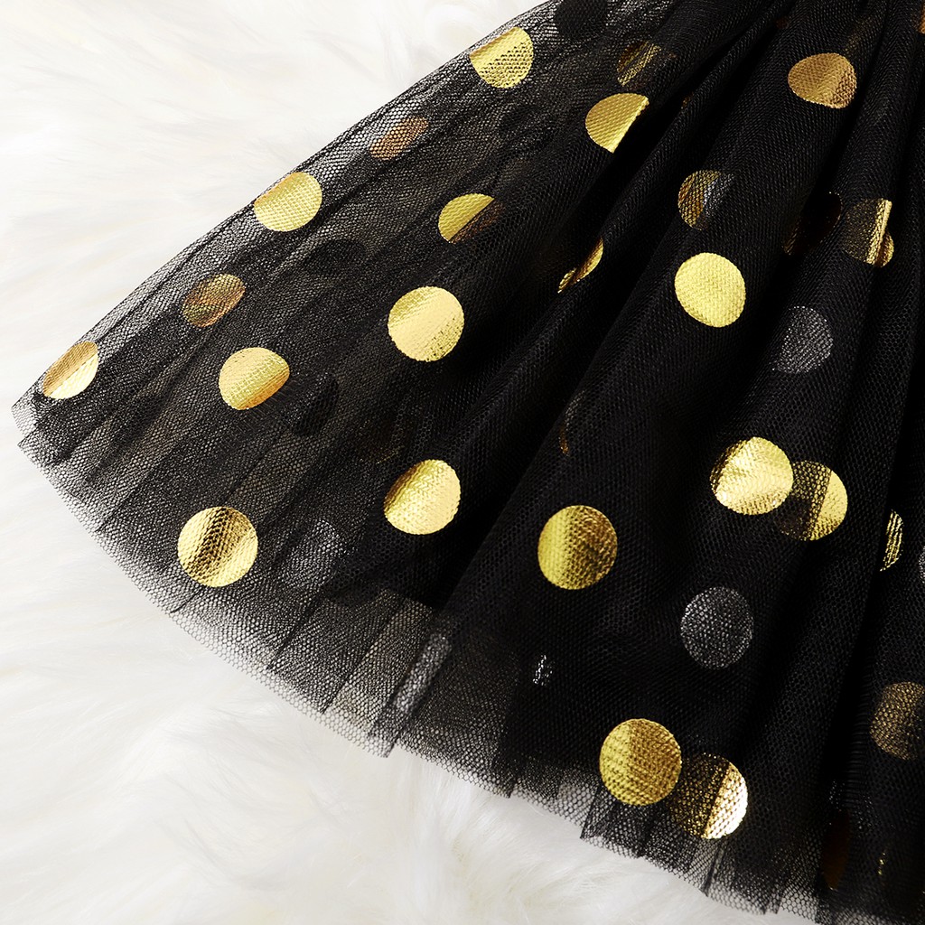 Đầm tutu MIKRDOO họa tiết chấm bi đáng yêu dành cho bé gái