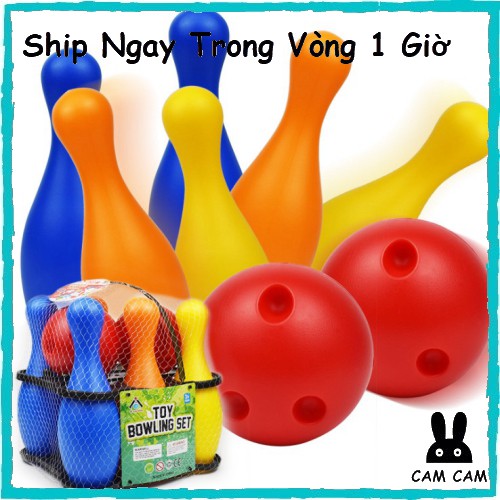 BỘ ĐỒ CHƠI ⚡BOWLING MINI⚡ NHỰA DÀY DẶN CAO CẤP THÍCH HỢP LÀM QUÀ TẶNG CHO BÉ