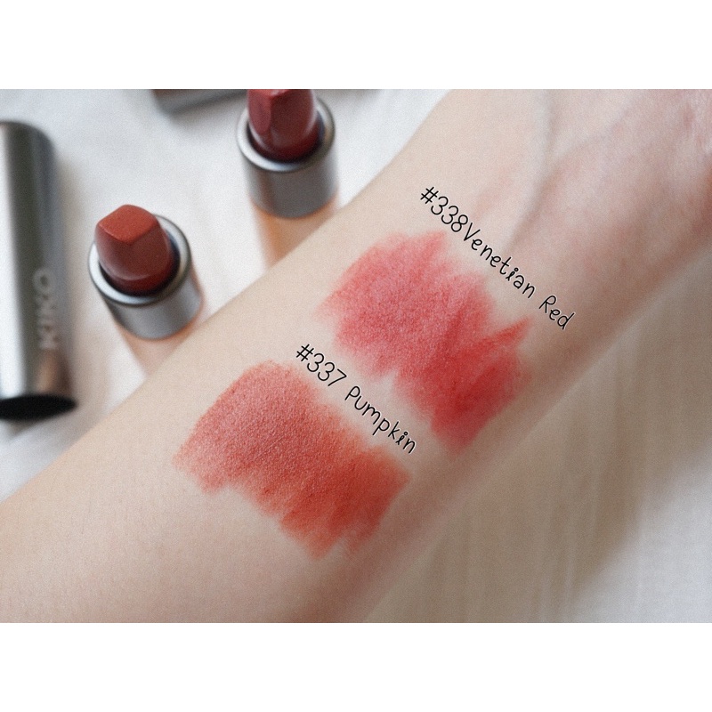 Son môi lì Kiko Velvet Passion Matte Lipstick- 330 -309-310-311-312-305-334-335-336-337-304-316-317-328-338-339