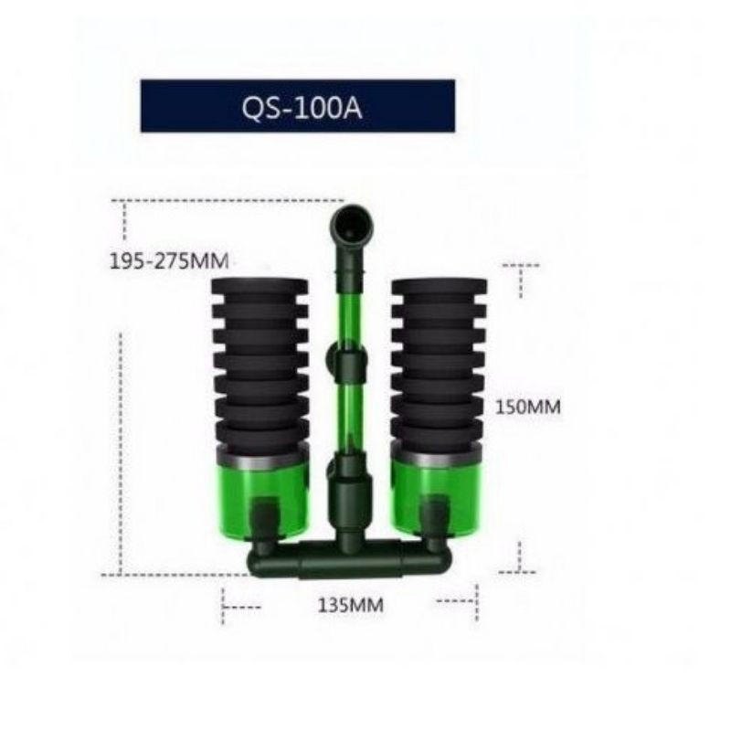 Lọc Vi Sinh QS-100A, QS-200A cho hồ tép, hồ thủy sinh
