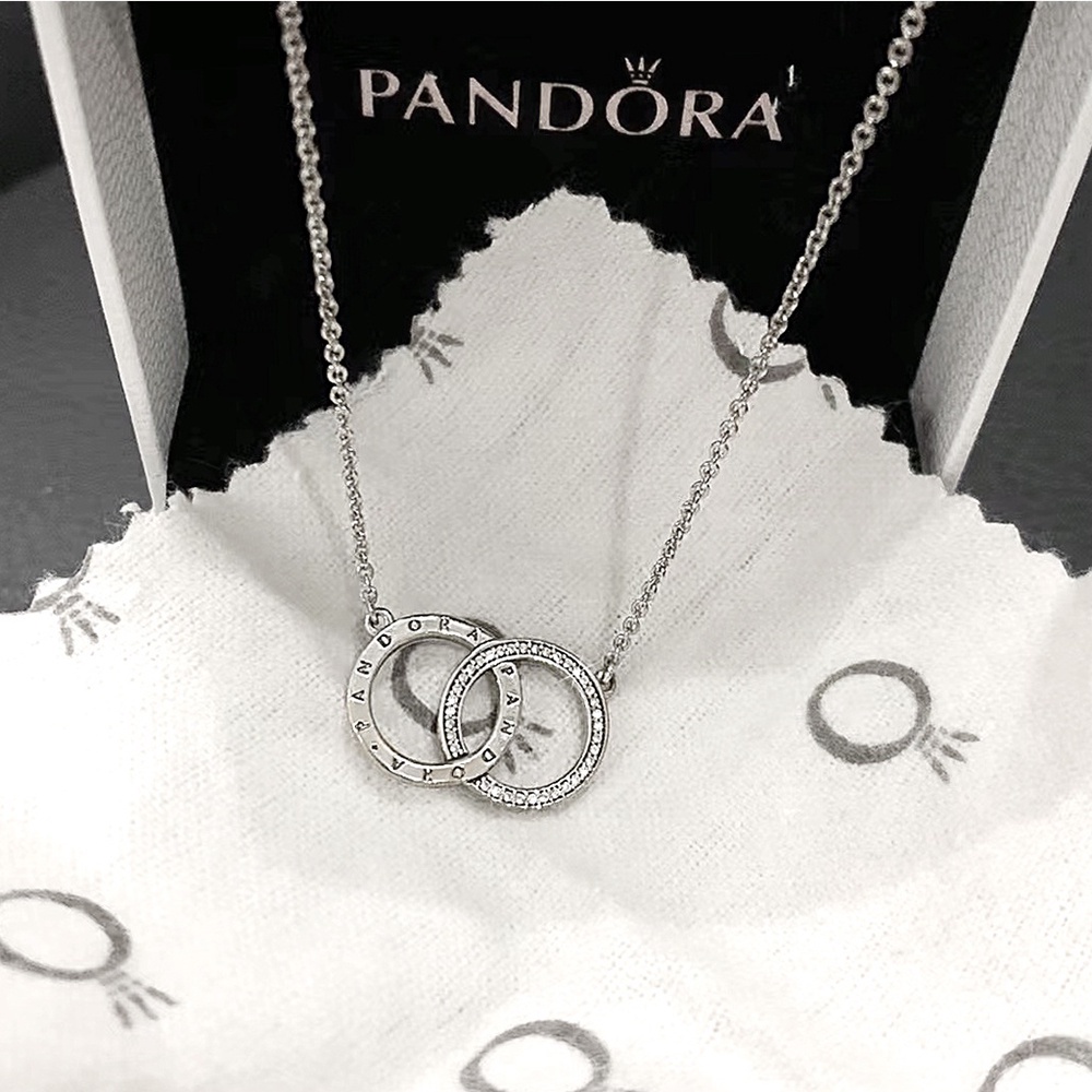 Vòng Cổ Choker Mặt Trái Tim Đôi Đính Đá Lấp Lánh Thời Trang Hàn Quốc