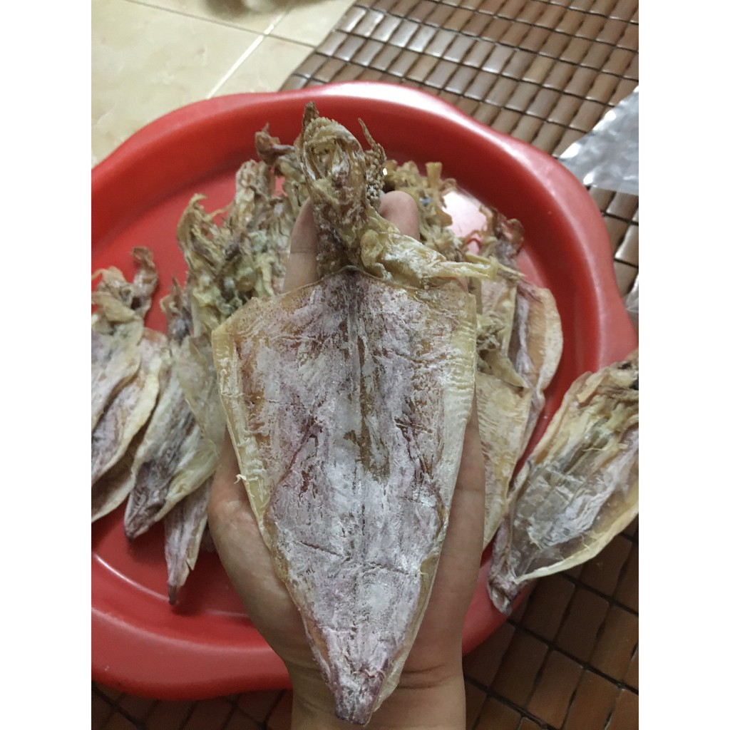 (siêu rẻ) chỉ 175k/11 con mực câu vân đồn to bằng bàn tay, ngon, ngọt, dày mình | BigBuy360 - bigbuy360.vn