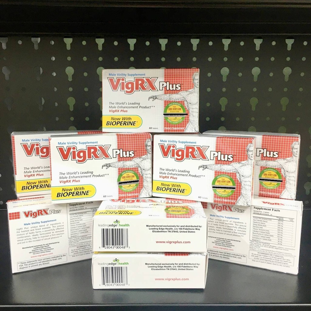 VigRX Plus 60 viên - Tăng cường kích thước dương vật của Mỹ.