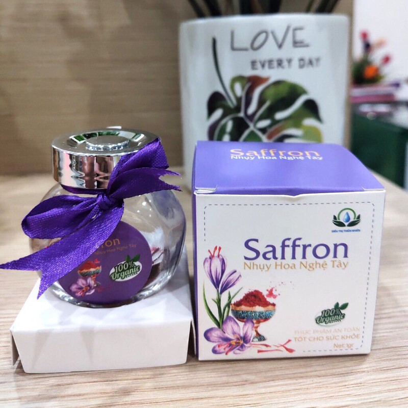 CHÍNH HÃNGSaffron-Nhuỵ Hoa Nghê Tây(tốt cho người ốm dậy,hậu covit,mất ngủ,trầm cảm..)