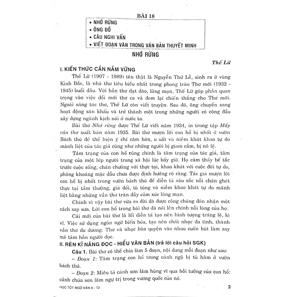 Sách Học Tốt Ngữ Văn 8 - Tập 2 (Biên Soạn Theo Chương Trình Mới)