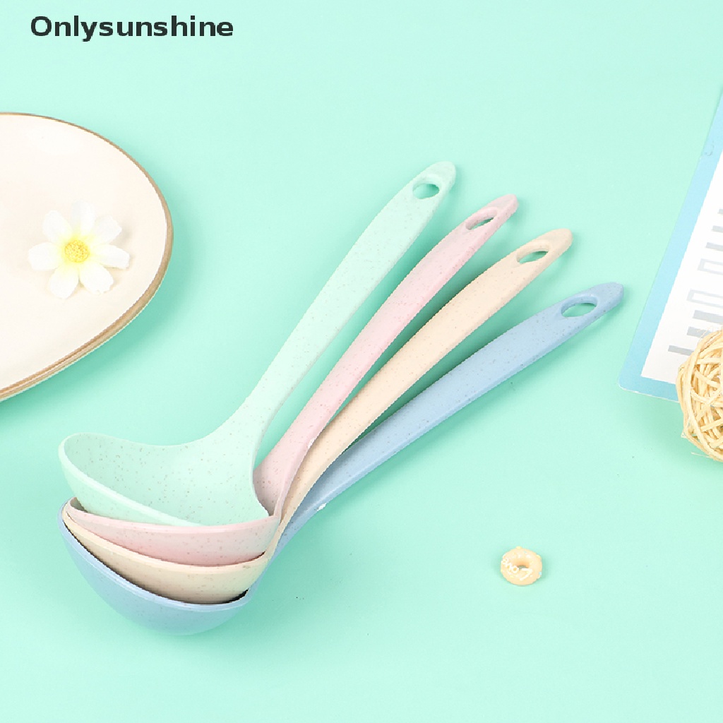 Muỗng Múc Canh Cán Dài Tiện Lợi