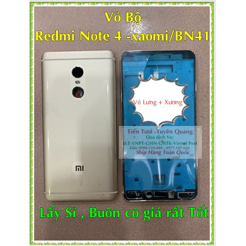 Vỏ Bộ Redmi Note 4-BN41  Mới